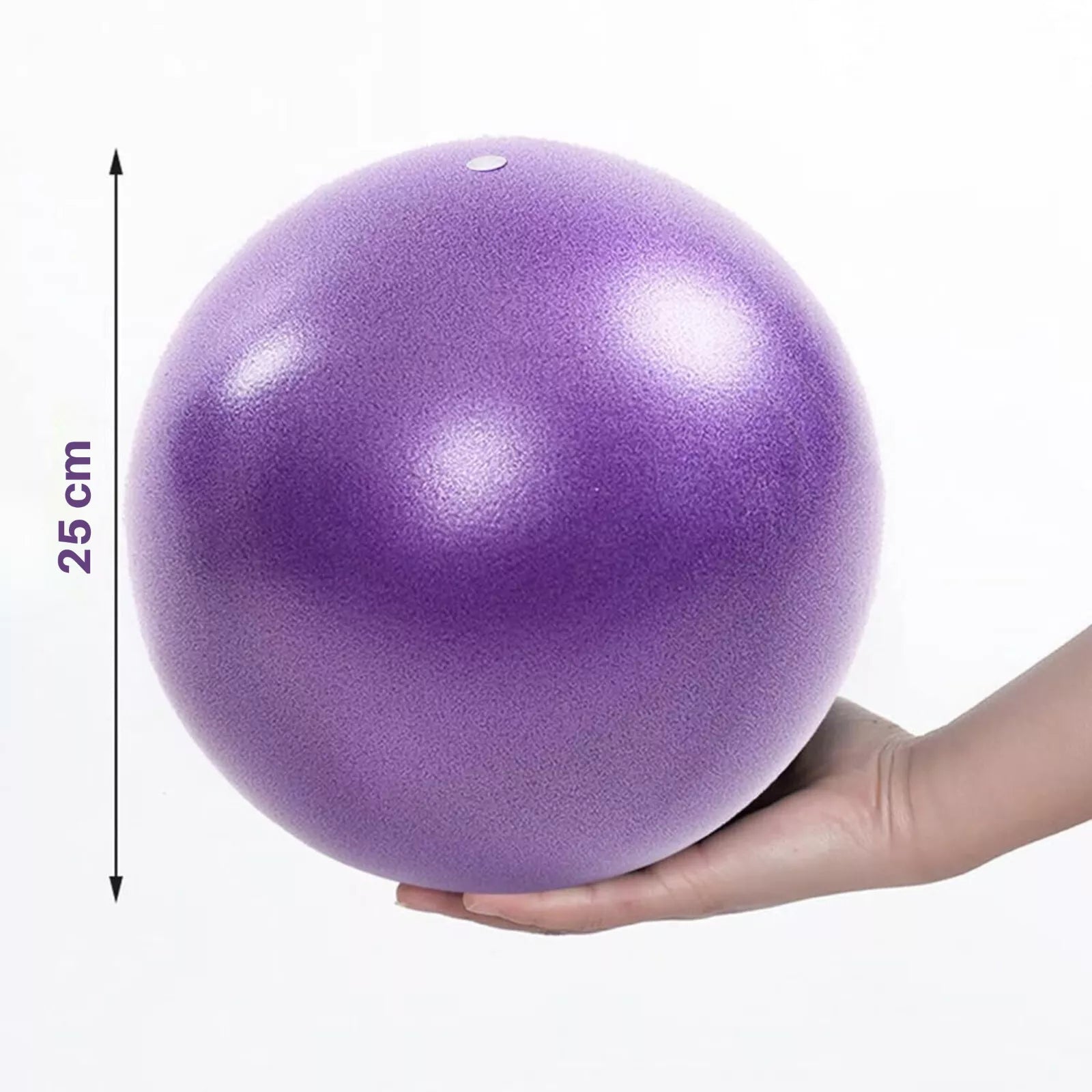 Small Pilates Ball 25cm Anti-Burst Exercise Fitness Pregnancy Workout Swiss Ball