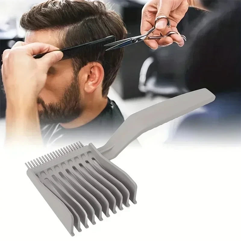 Men’s Hair Clipper Comb Long Handle Beard Trimmer Tool Barber Styling UK