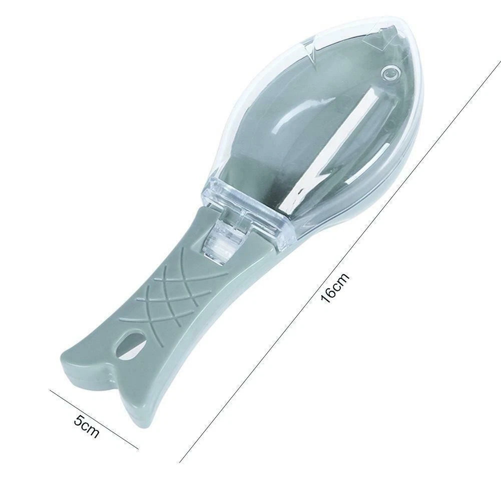 Scraper Tool Fish Skin Brush Scraping Fishing Scale Grater Remover Scaler Peeler