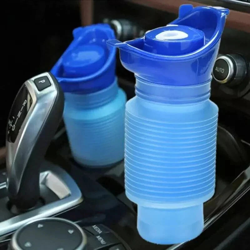 Portable 750ml Urinal Pee Bottle Camping Travel Spill proof Lid Emergency Urinal