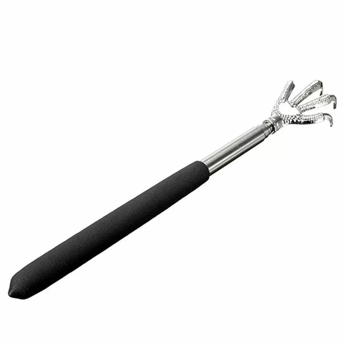 Extendable Back Scratcher Metal Telescopic Eagle Claw Portable Black Massager UK