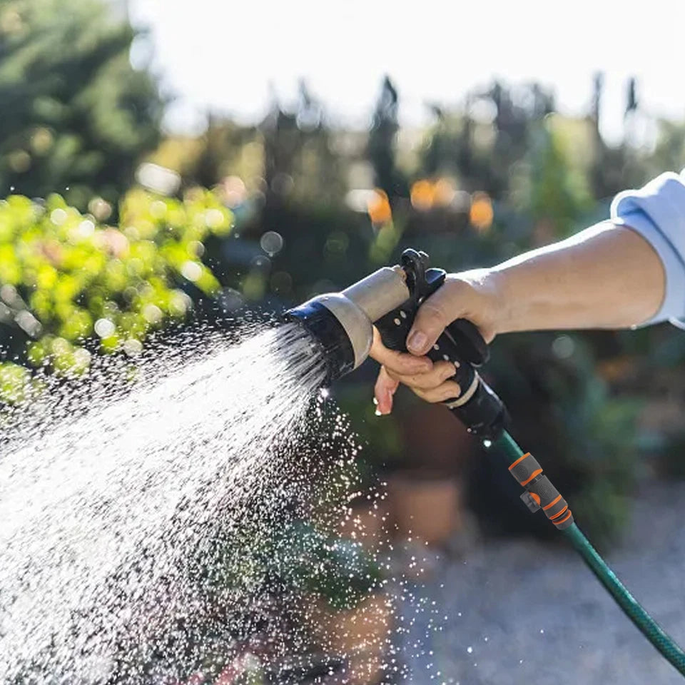 Hose Pipe Connector Water Watering Garden Fitting Spray Hoselock Shut Off Valve